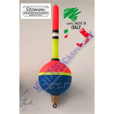 galleggiante sferico stommi attacco all'inglese gr. 2+1