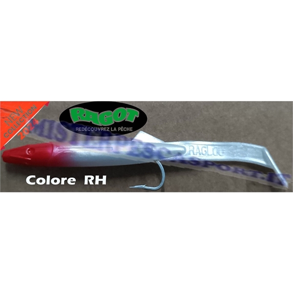 ragot raglou nuovo colore RH novita 2024 artificiale siliconico pesca a traina