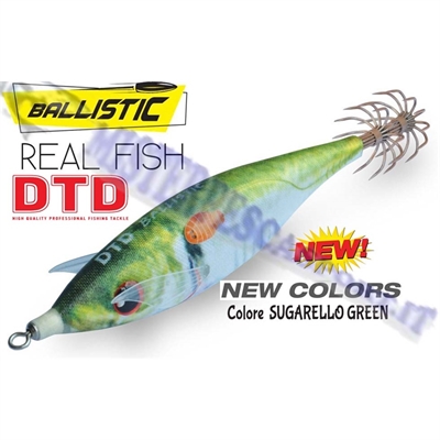 dtd-ballistic-real-fish  colore Sugarello green pesca a calamriri new color