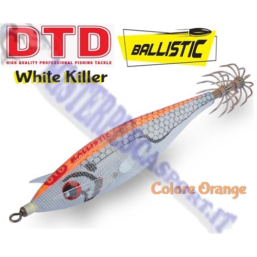 DTD Ballistc white killer color orange
