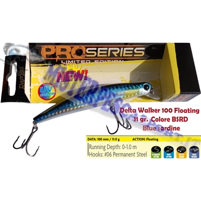 trabucco delta walker pro series limited edition 100 colore bsrd  colore bsrd floating