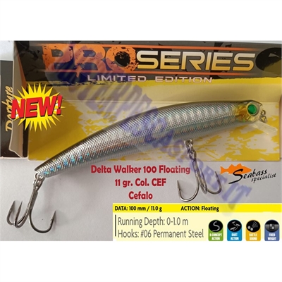 trabucco delta walker pro series limited edition 100 colore bsrd  colore CEF Cefalo floating