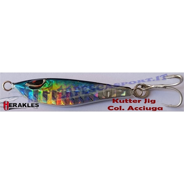 herakles kutter jig colore Acciuga cod. JHKAF07  pesca a light jig, light spinning, pesca alla spigola, light jig, light spinnin