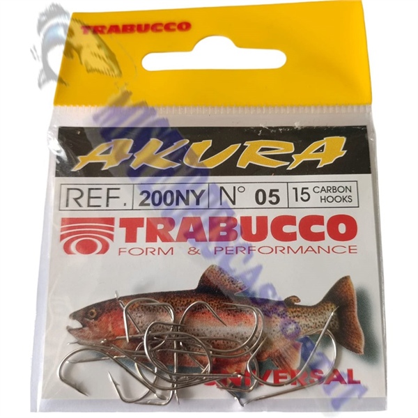 ami trabucco akura serie 200NY n.5 pesca a fondo surcasting amo da innesco tremolina bibi coreano