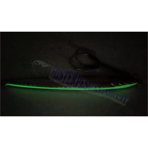 savage-gear-3d-slim-jig-minnow_10 cm 40 gr fast sinking colore glow yellow codice 78202, pesca light jig, vertical jig, slow pit