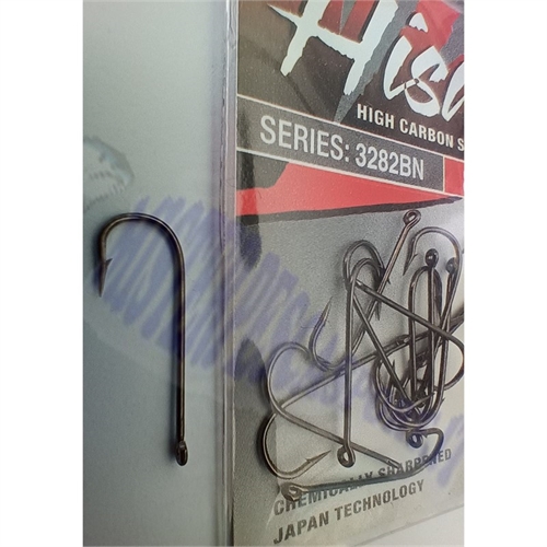 Ami TRABUCCO HISASHI serie 3282BN Aberdeen N.  con occhiello black nichel ideale per l'innesco bibi, calamaro, gambero per la  p