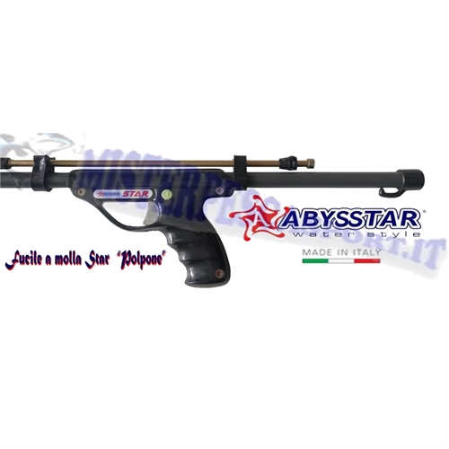 fucile a molla star abysstar polpone pesca in apnea pesca da tana pesca subacquea ideale per la pesca sottocosta