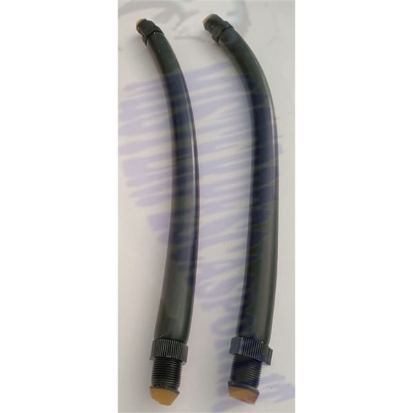 coppia di elastici in lattice ricambio per arbalete diam. 16 x 24 lunghezza 