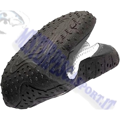 scarpette da mare o piscina in neoprene morbido e gomma per la protezione del piede sulla sabbia o scogliere  plus pink
