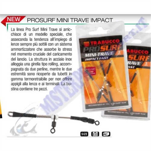 mini trave trabucco pro surf  impact surf  pesca special surfcasting-