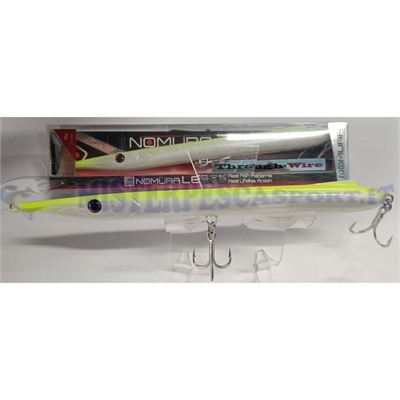 Artificiale Nomura Hokkai Needle color 070 glowing yellow 21 cm. 30gr. Ideale per la pesca di pesci serra e leccie. attrezzature