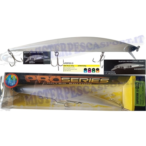 artificiale rapture Supertide LD 175  pro series limited edition 26 gr. col. UV  #NP  Floating pesca  spinning pesca  traina mic