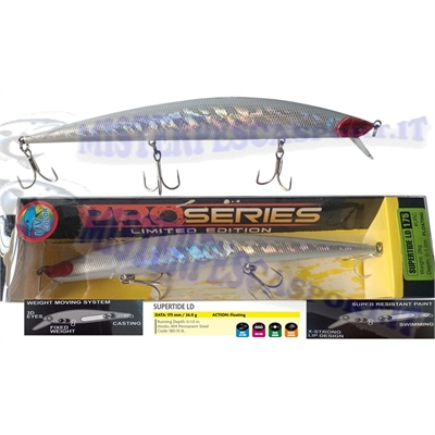 artificiale rapture Supertide LD 175  pro series limited edition 26 gr. col. UV  #URC  Floating pesca  spinning pesca  traina mi