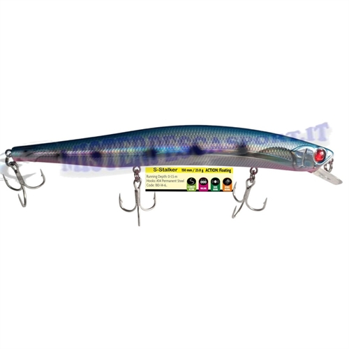 artificiale rapture S - Stalker 150  pro series limited edition 23gr. col.  SAR UV sardine  Floating pesca  spinningtraina pesce
