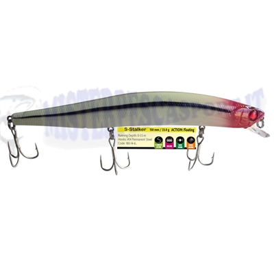 artificiale rapture S - Stalker 150  pro series limited edition 23gr. col.  GRH  GLOW RED HEAD  Floating pesca  spinning traina 
