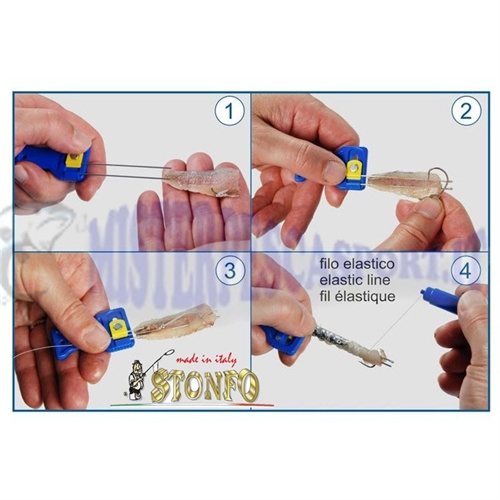 stonfo-baiting-twin-needle Ago doppio inox, ottimo per facilitare l’innesco sull’amo di sardine, cozze, gamberi, cannolicchi etc
