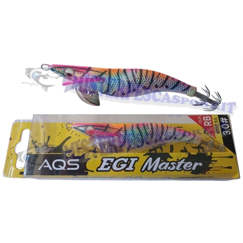 Totanara AQS egi master 3.0  color rb 15gr. pesca a eging pesca a calamari pesca a seppie a polpi pesca a spinning, pesca a scar