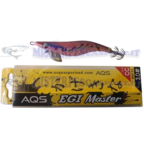 Totanara AQS egi master 3.0  color CC 15gr. pesca a eging pesca a calamari pesca a seppie a polpi pesca a spinning, pesca a scar
