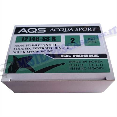 ami serie 12146-SS  R n. 2 acciaio inox con occhiello