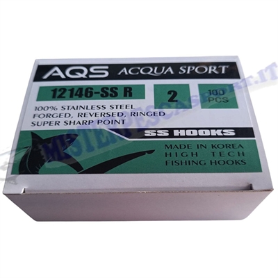 ami serie 12146-SS  R n. 2 acciaio inox con occhiello