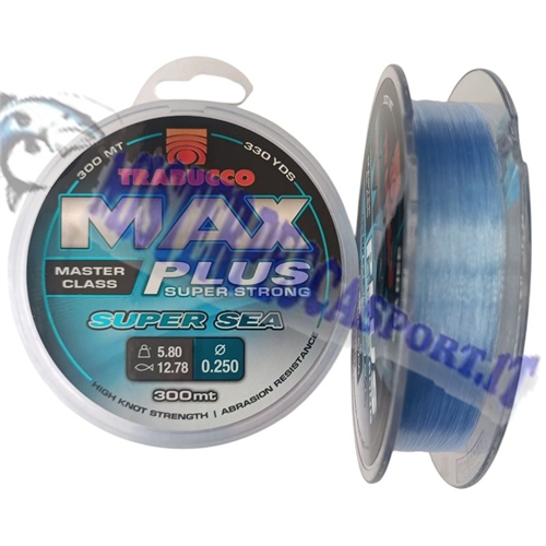 monofilo trabucco max plus super strong super sea  resistente all'abbrasioni pesca a surfcasting, pesca alla bolognese, pesca a 