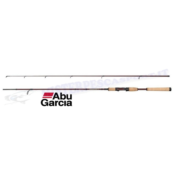 Canna da spinning Abu Garcia Tormentor 2 spin 902MH az. 10-45gr.  2,74m. canna in carbonio manico in sughero