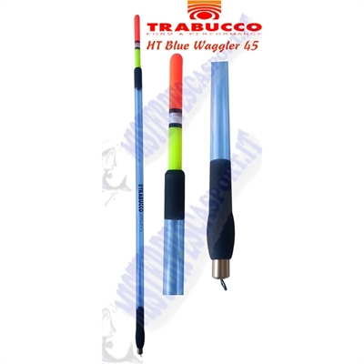 Galleggiante Inglese Trabucco  HT BLUE LOADED WAGGLER 45 pesca alla spigola