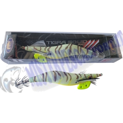 Totanara Lineaeffe Tigra Squid Pro mis. 3.0 luminous fluorescente pesca a seppie calamari totani color lemon