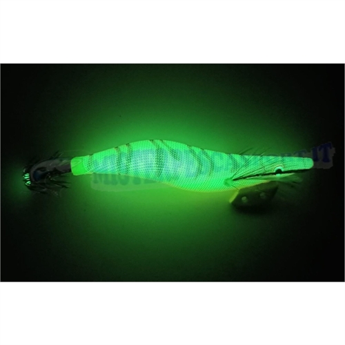 Totanara Lineaeffe Tigra Squid Pro mis. 3.0 luminous fluorescente pesca a seppie calamari totani color lemon tigre