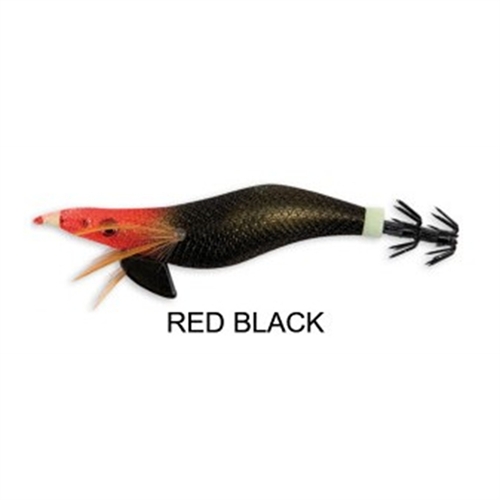Totanara Lineaeffe mis. 3.0 luminous fluorescente pesca a seppie calamari totani colore red black