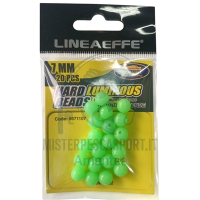 perline tonde morbide fluorescenti salvanodo soft attrattori pesca a surfcasting mis.7 