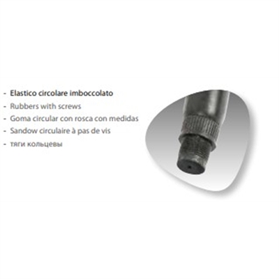 Elastico circolare 60cm diam. 16-17 -  Salvimar arbalete