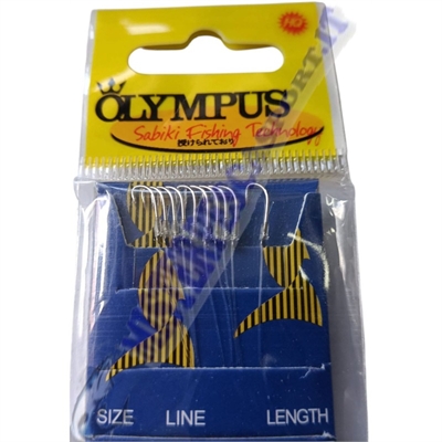 ami legati a mano Olympus  filo 100cm  per la pesca alla bolognese, alla spigola, innesco del bigattino, esca viva