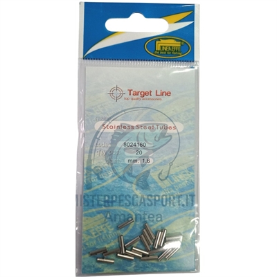 ghierette tubni inox stringi cavetto in acciaio per la pesca con il vivo al pesce serra, al luccio e tutti i pesci predatori