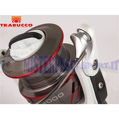 mulinello trabucco vidar 3000fd 4000fd 6 cuscinetti a sfere per la pesca a spinning, pesca a eging, pesca alla bolognese, pesca 