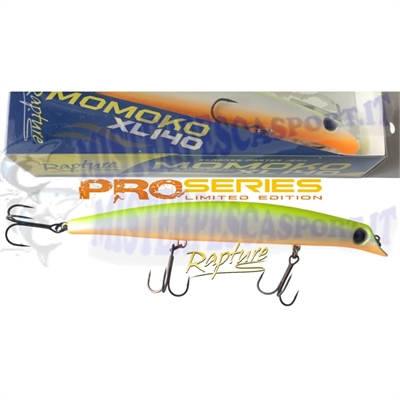 Rapture momoko xl 140 colore CHT 18gr. slow float seabass darter jerk saltwater series pesca a spinning, traina, mangianze, pesc