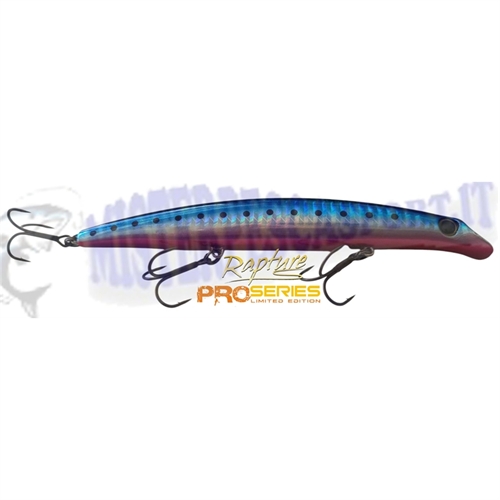 Rapture momoko xl 140 colore HBM holo blue mackerel 18gr. slow float seabass darter jerk saltwater series pesca a spinning, trai