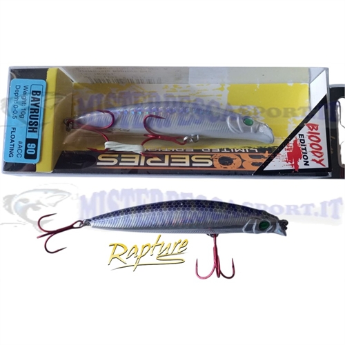 artificiale rapture bayrush -Bay-Rush- 90 ACC Acciuga floating pesca spinning
