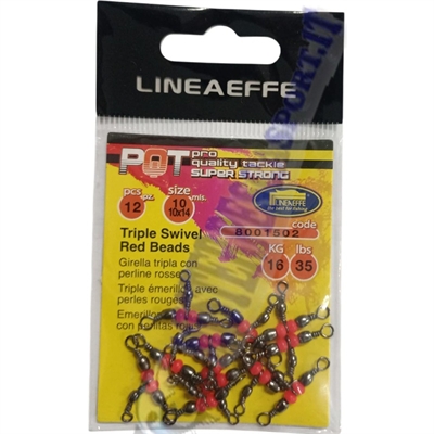 girelle a T con perline per montatre a surfcasting, bolentino di profondità