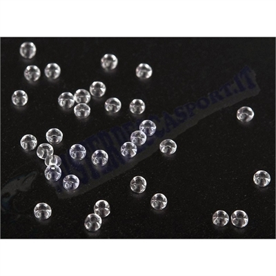 micro perline  trabucco pro surf glass beads foro 0,6mm per montature travi da surfcasting, montature da bolentino, montatura pe
