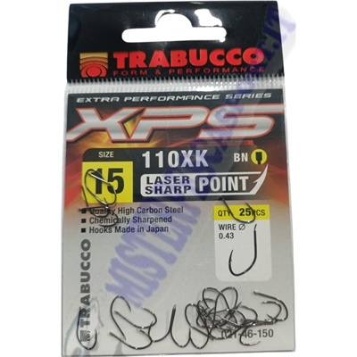 ami trabuco XPS laser sharp point 110XK  BN n. 15 pesca alla bolognese per bigattino
