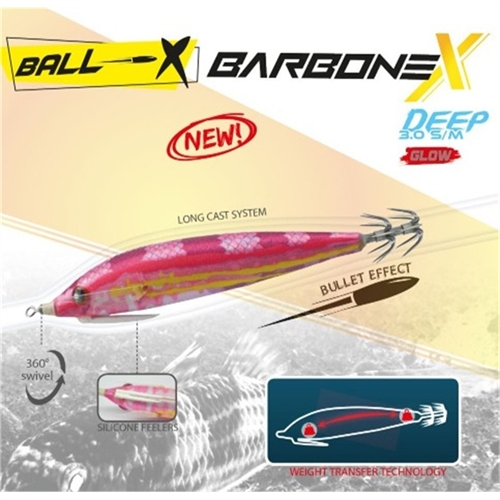 DTD Barbone deep x 95mm 16,7g 3.0 ball 