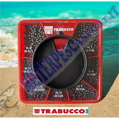 Piombo tenero, Piombo calibrato, Pallini spaccati, Mascotte Trabucco, GNT Match Shot, Piombini pesca, Piombo supercentrato