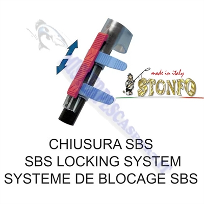 salvanelli stonfo tipo sbs protezione canne da pesca
