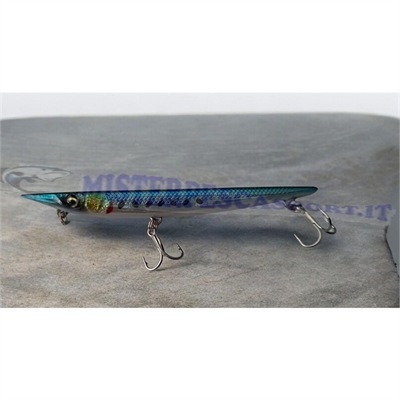 Savage Gear Needle Tracker 10 cm, colore mirror sardine, esca artificiale sinking, lure long cast system, rattle lure pesca, art