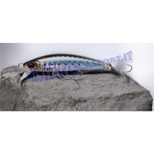 Savage Gear Gravity Minnow 6 cm 12 g Fast Sinking col. FS Sardine PHP. Ideale per la pesca spinning in mare.