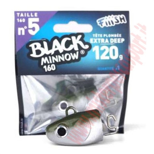 Testa di ricambio Fiish Black Minnow 160  Extra Deep 120g Col. KAKI R