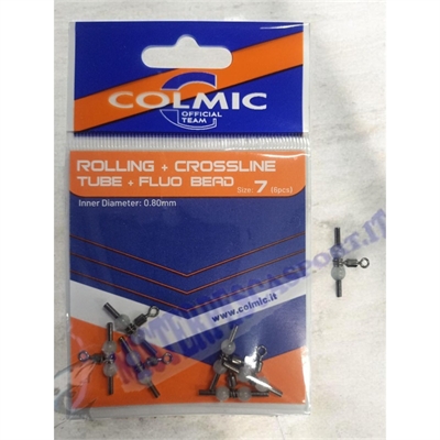 snodo-rolling-crossline-tube-fluo-bead-pesca-surfcasting-palamito-terminali-bolentino