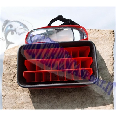 nomura-borsa-porta-eging-24-posti - comoda tracolla- porta artificiali- spinning- pesca calamri - pesca alla seppia-indispensabi