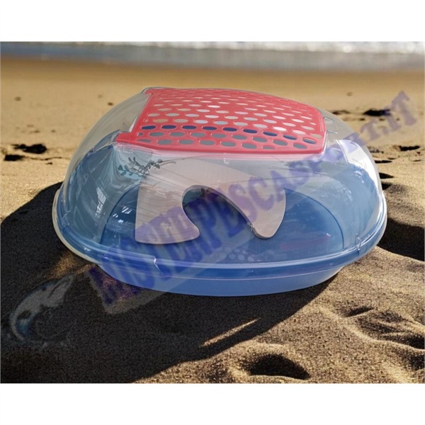 tartarughiera-sammy-art-372-con-isola-e-palma-per-tartarughe-d-acqua-rettilario-coperchio-trasparente-fondo-blue